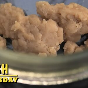 73 Micron Melted Strawberries Hash Wednesday