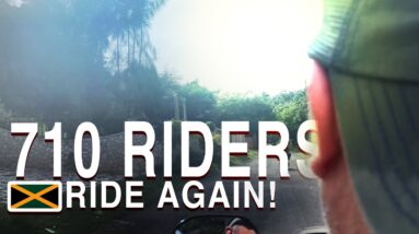 710 Riders Scootering Around Jamaica 2021!
