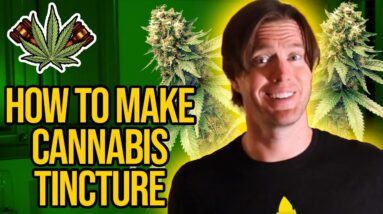 Cannabis Tincture - how to make tincture | ethanol marijuana extraction with Magical Butter Machine