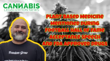 Plant Based Medicine Mentioned in NFL Accceptance Speech and Why FDA?