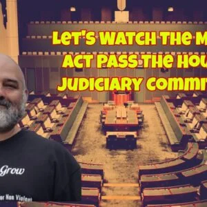 Let's Watch The MORE Act Pass The House Judiciary Committe