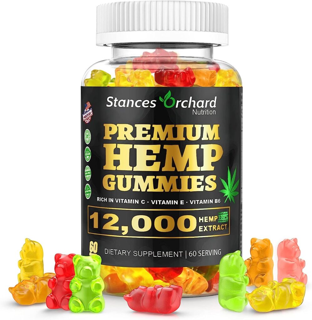 Hemp Gummies Advanced Extra Strength - High Potency Best Sleep Cbdmd Cbdfx CBS CDB Gummy for Adults - Low Sugar Candy Zero ÃBD Oil,Made in USA
