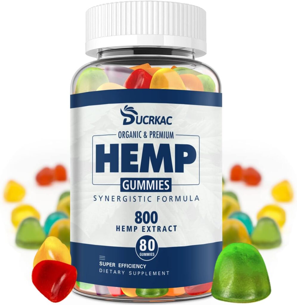 Hemp Gummies Advanced Extra Strength - Variety Fruity Flavors-Natural Cbdmd Cbdfx CBS CDB Gummy for Adults - Made in USA - Low Sugar