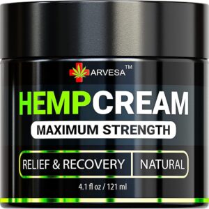 Natural Hemp Cream for Muscles Review