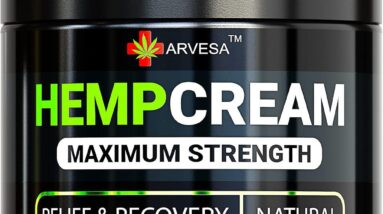 Natural Hemp Cream for Muscles Review